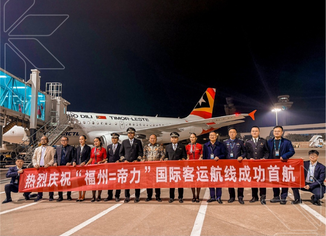 Aero Dili estreia a sua 2ª rota para a China